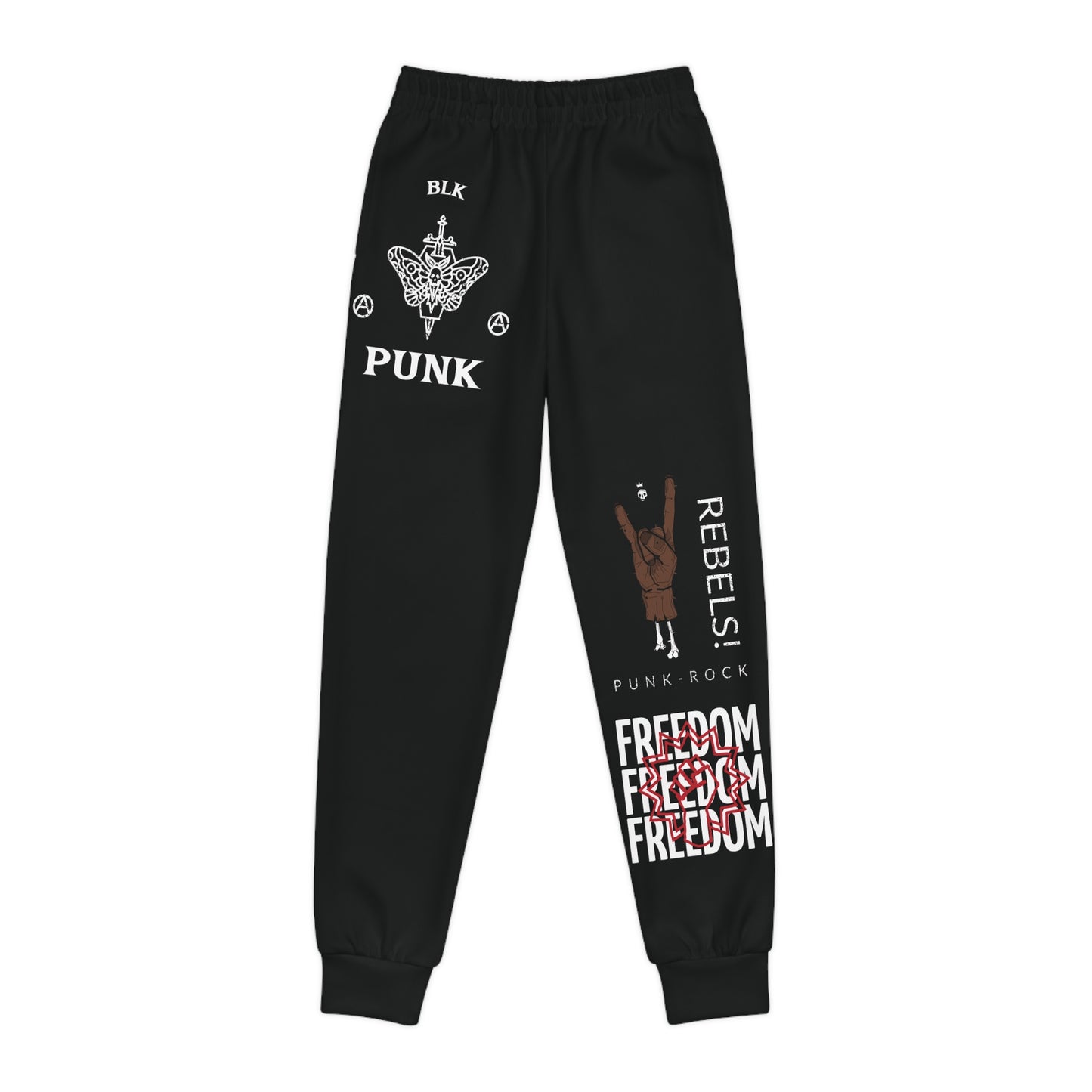 Rebel Punk Youth Joggers