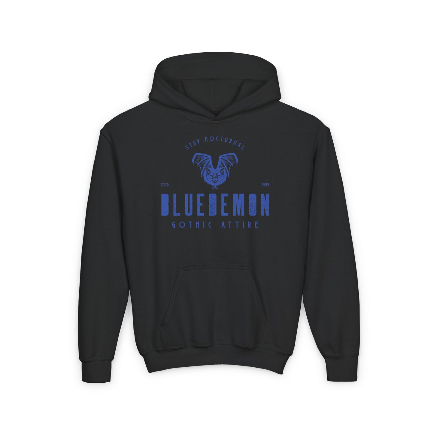 Blue Demon Kid's Hooded Sweatshirt