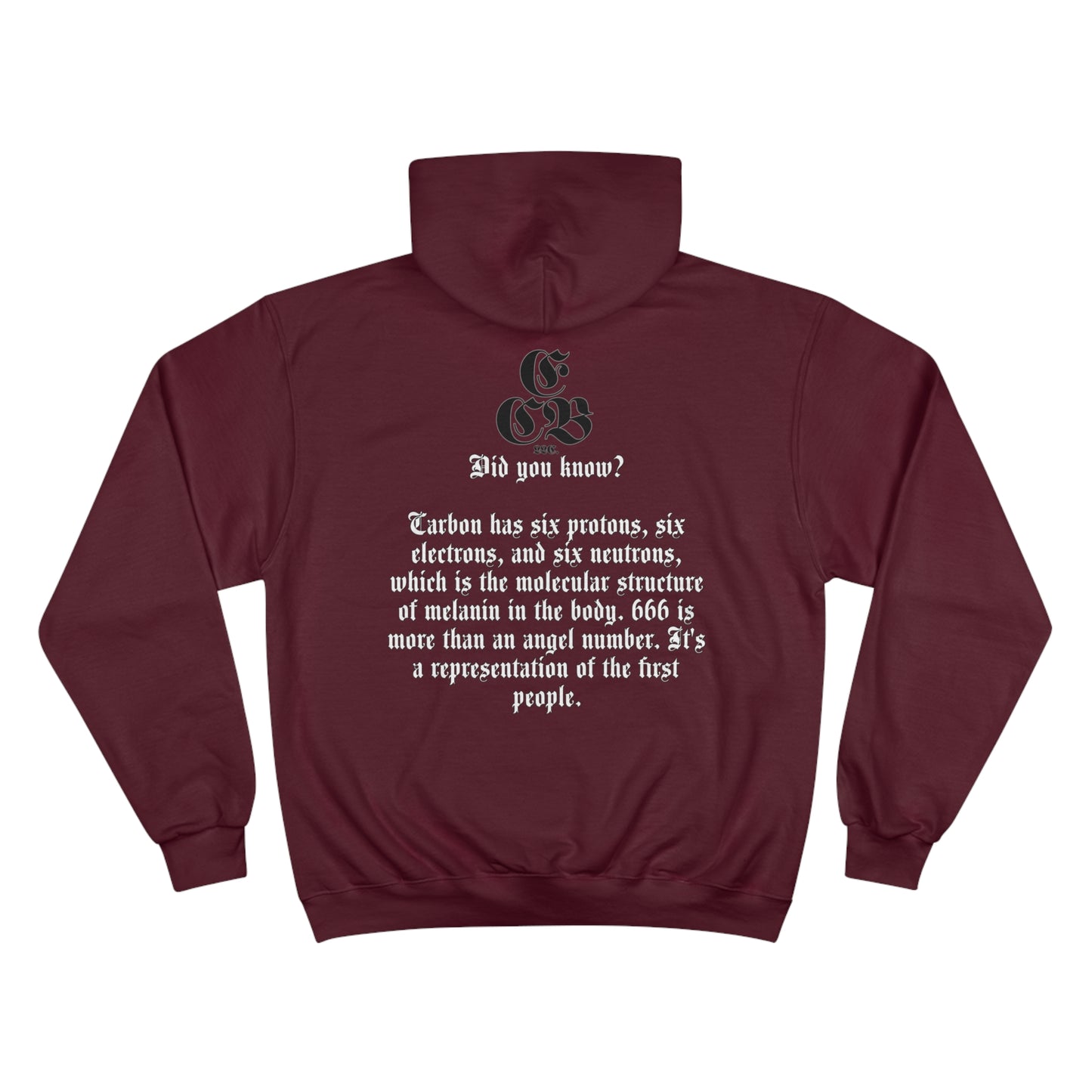 666 Melanin Champion Hoodie