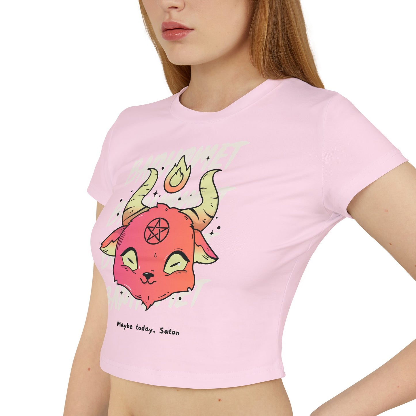 Ba' Ba' Baphamet Bae Crop Tee