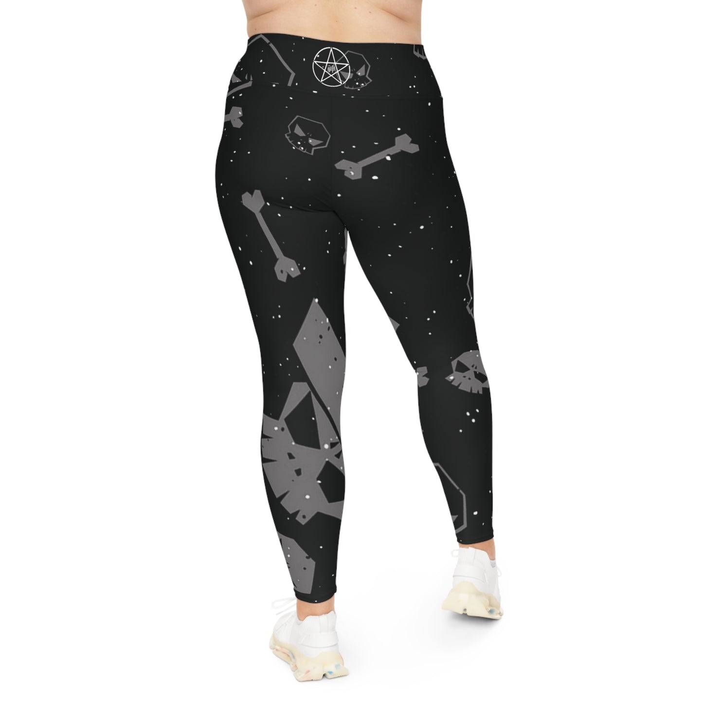 Skull n' Bones Leggings (Plus Size)
