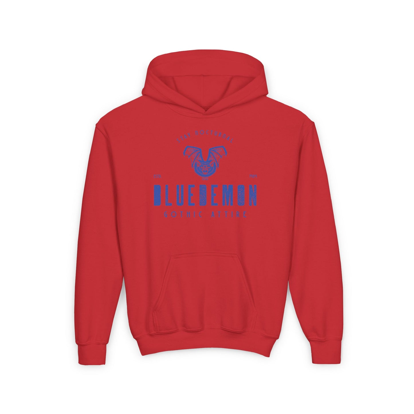 Blue Demon Kid's Hooded Sweatshirt