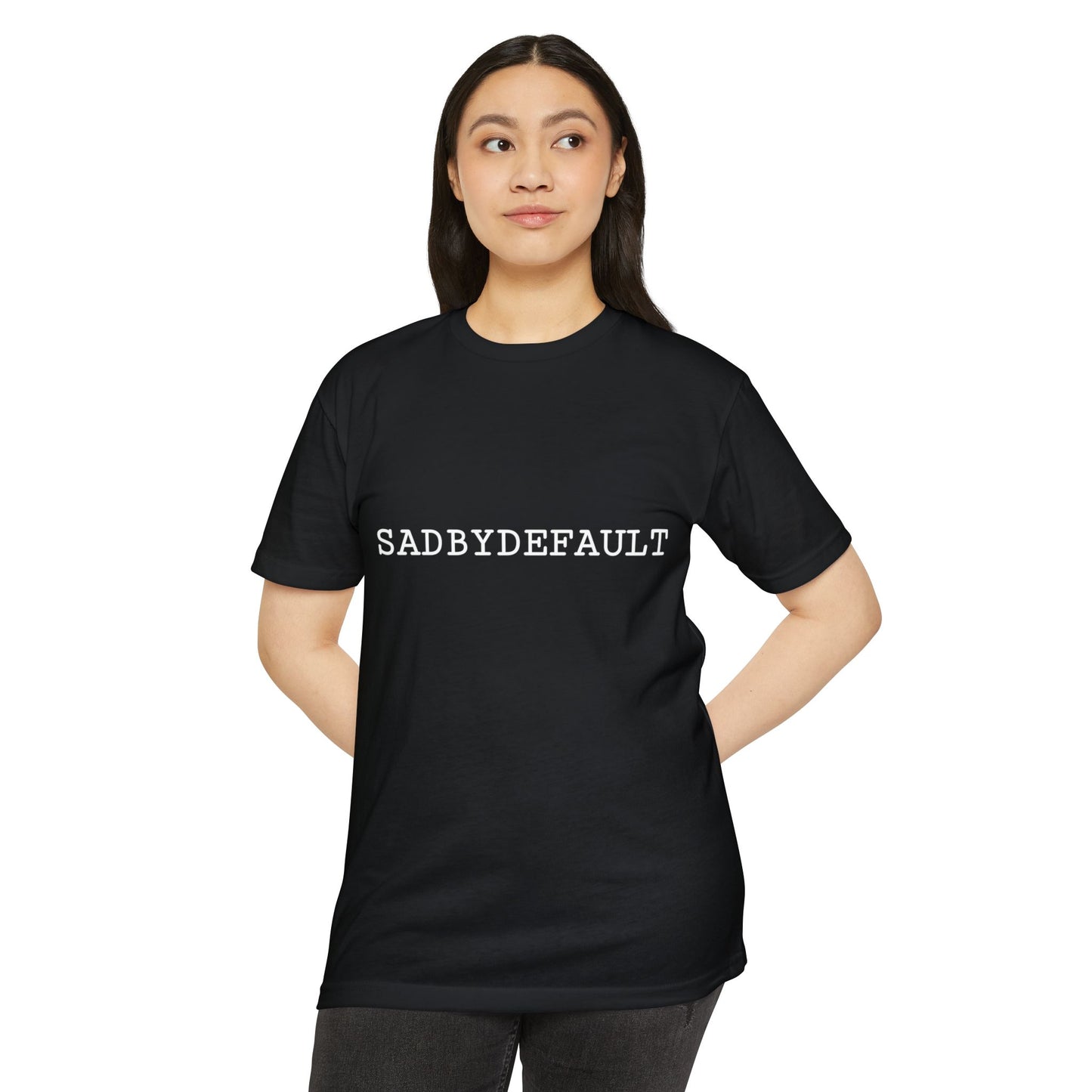 'SADBYDEFAULT' T-Shirt
