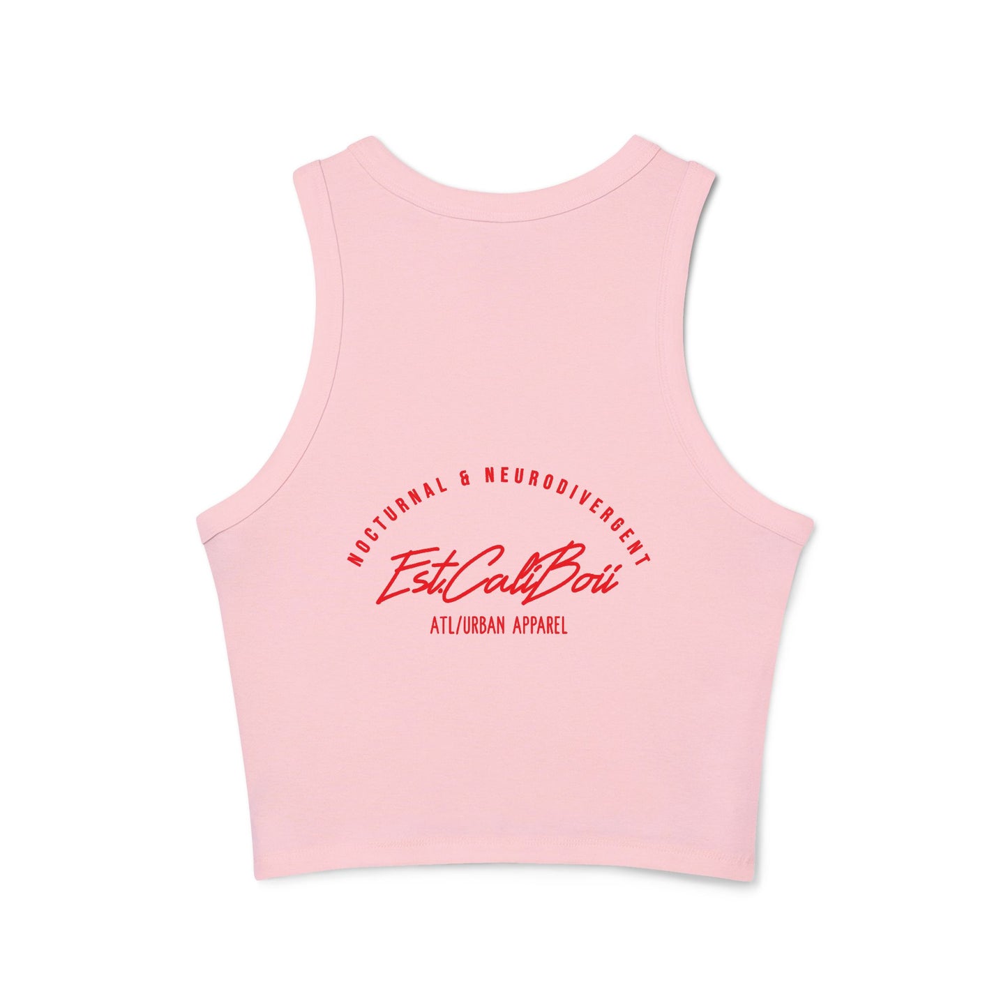 On My Own Wave Micro Rib Tank Top