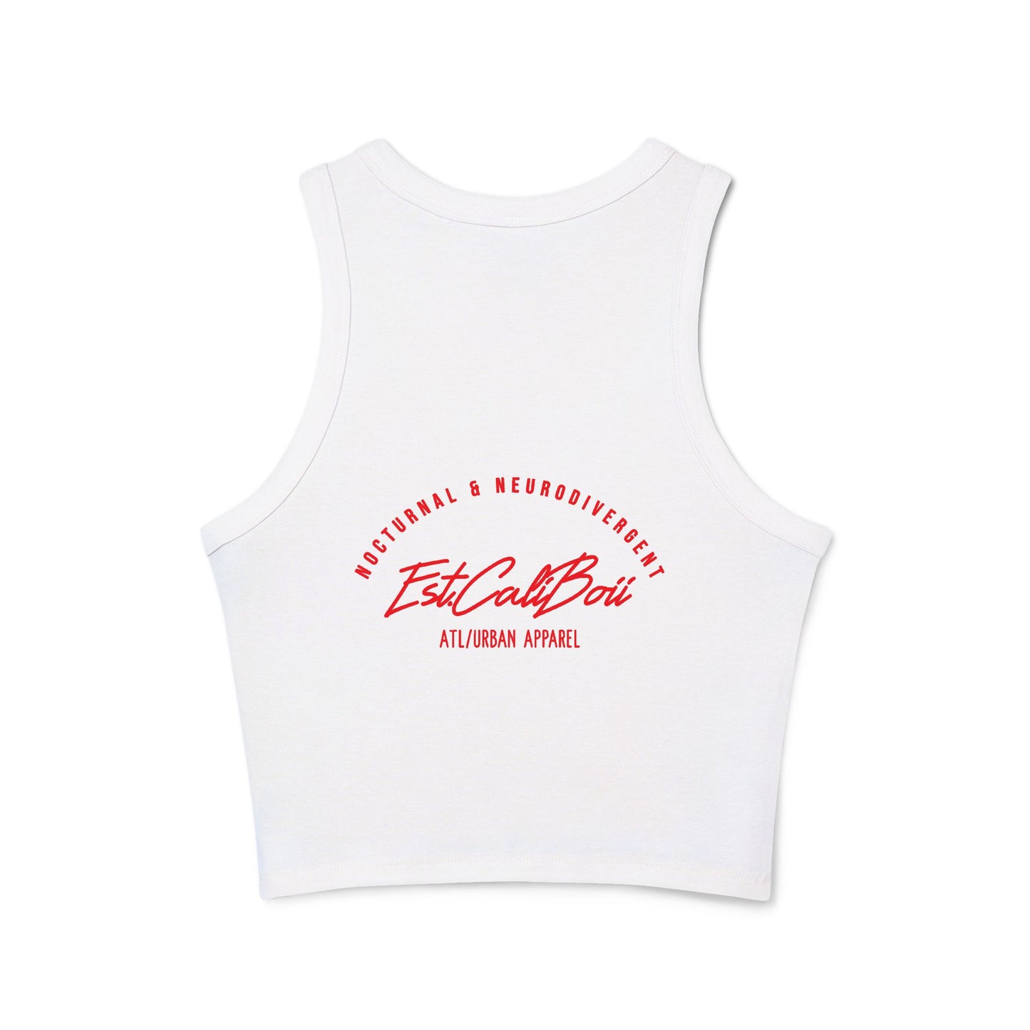 On My Own Wave Micro Rib Tank Top