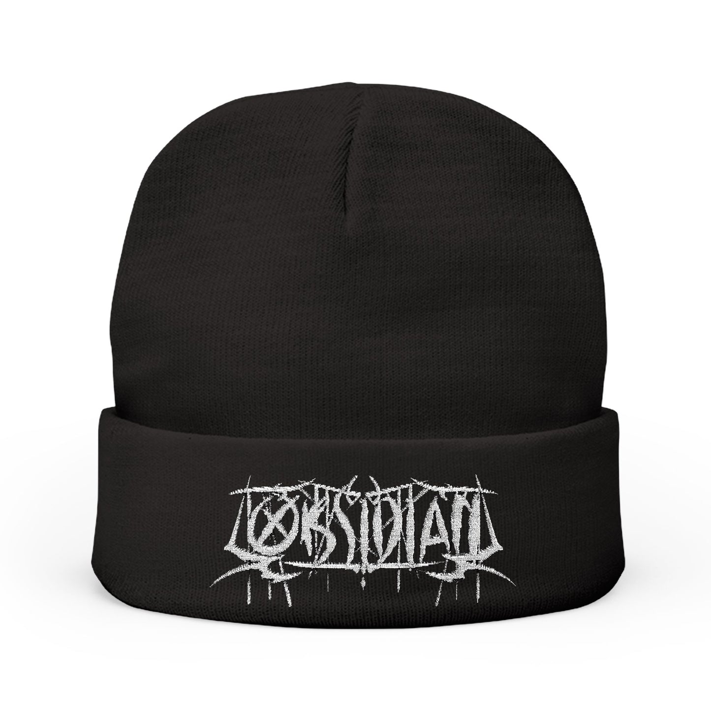 Metal Obsidian Beanie